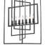 Lustre carré/rectangulaire 7 lumières style bougie Kilmarnock-22171860