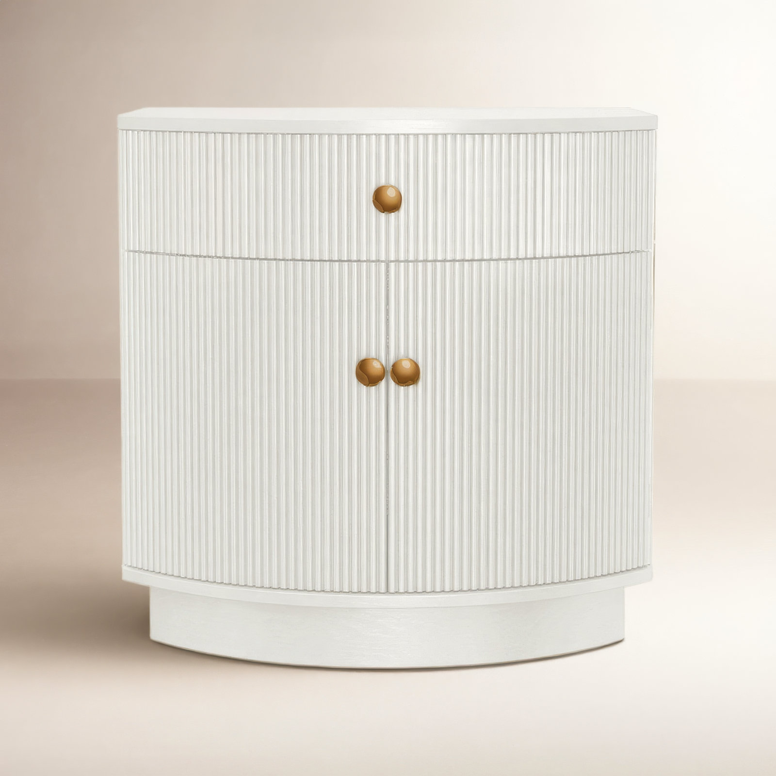 Erinn 1 - Drawer Nightstand, White