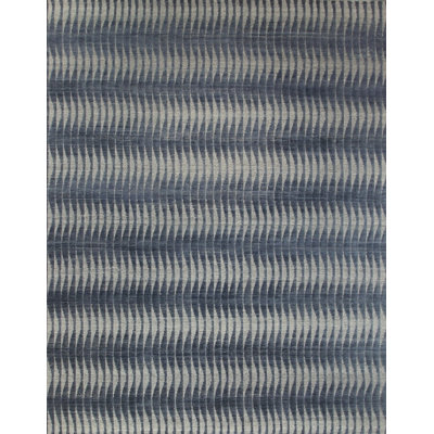 Xerxes Geometric Hand-Knotted Wool Blue/Beige Area Rug