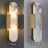 20" Dimmable Wall Mounted Sconce with Alabaster Shade (Set of 2)-1704035593