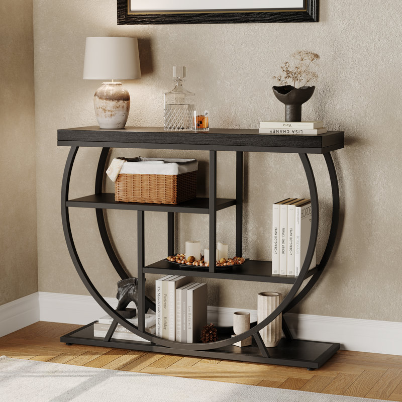 100cm Console Table, Black