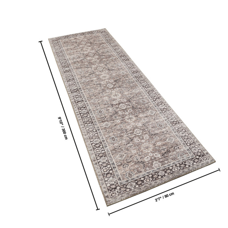 Majestic Area Rug, Gray, Runner 2'7" x 9'10"