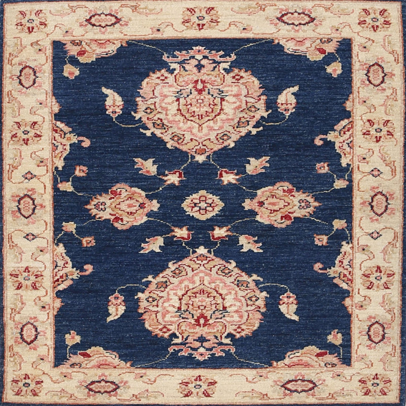 Oriental Indoor Rug, Square 5'