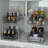 Matiah Plastic Cabinet Shelving Rack