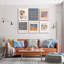 6 Piece Wrapped Canvas Wall Art