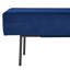 Banc rembourré de chambre de style contemporain