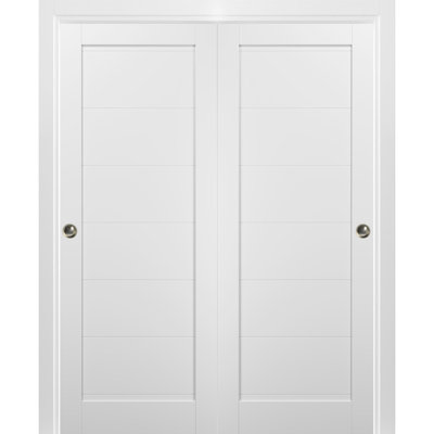 Portes coulissantes en bois manufacturé Quadro