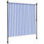 Store extérieur vidaXL bleu et blanc-98912589-113007652