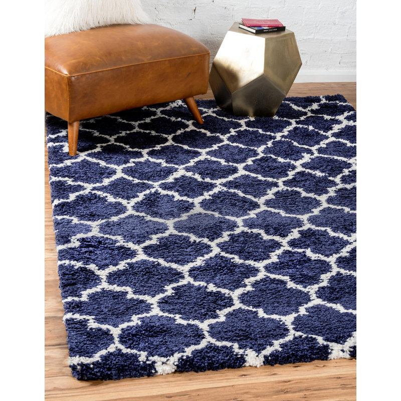 Burkart Shag Area Rug, Rectangle 152 x 244cm