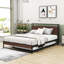 Base de lit plateforme en métal avec couchette et ports USB Wilhelmi-1035307511-1035307509