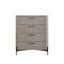 Commode 4 tiroirs - Taupe-1467689132