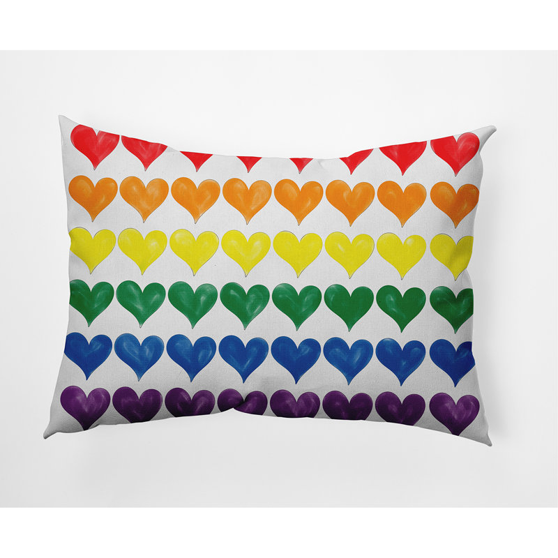  Housse et insert de coussin rectangulaire en polyester pour l'intérieur et l'extérieur