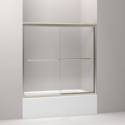 Fluence 57" x 55.75" Bypass Bath Door with CleanCoatÂ Technology