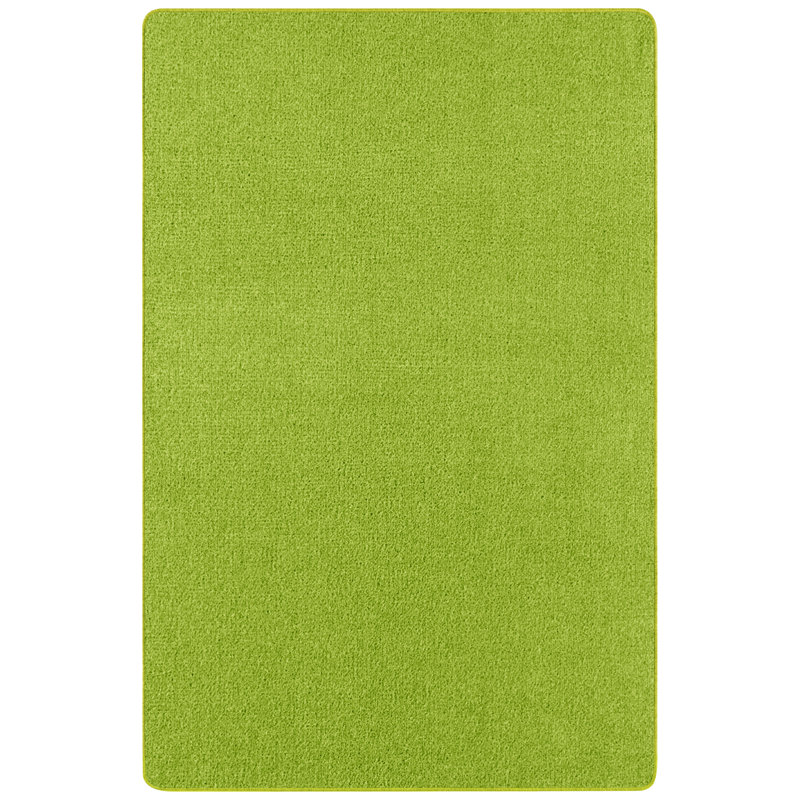 Nasty Tufted Green Rug, Rectangle 67 x 120cm