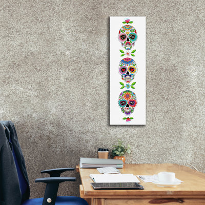 «Sugar Skull Tower» par Hello Angel, art mural sur toile