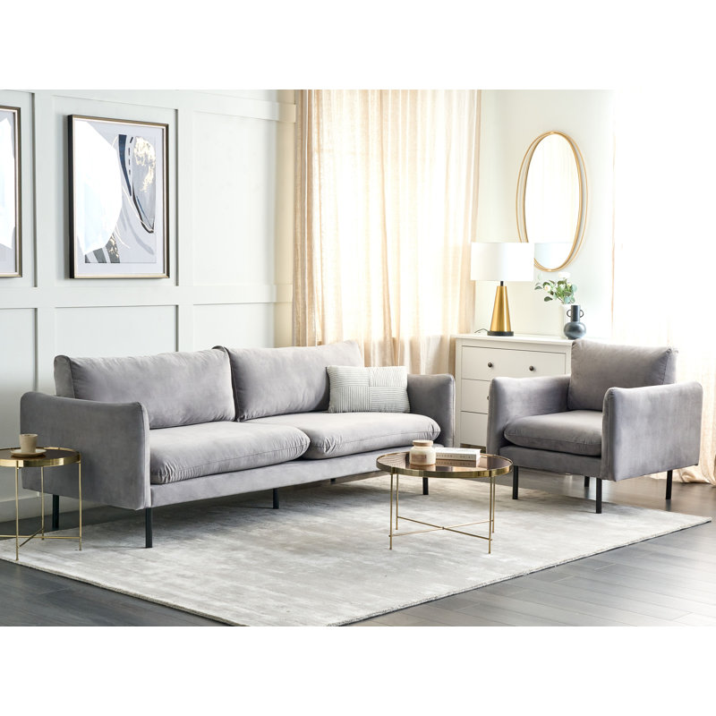 Rachely 2 - Piece Living Room Set, Grey