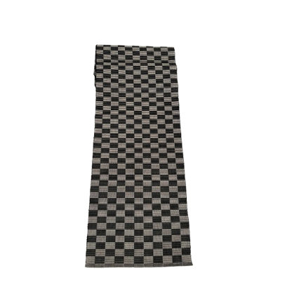 Handloomed Checkered Table Runner