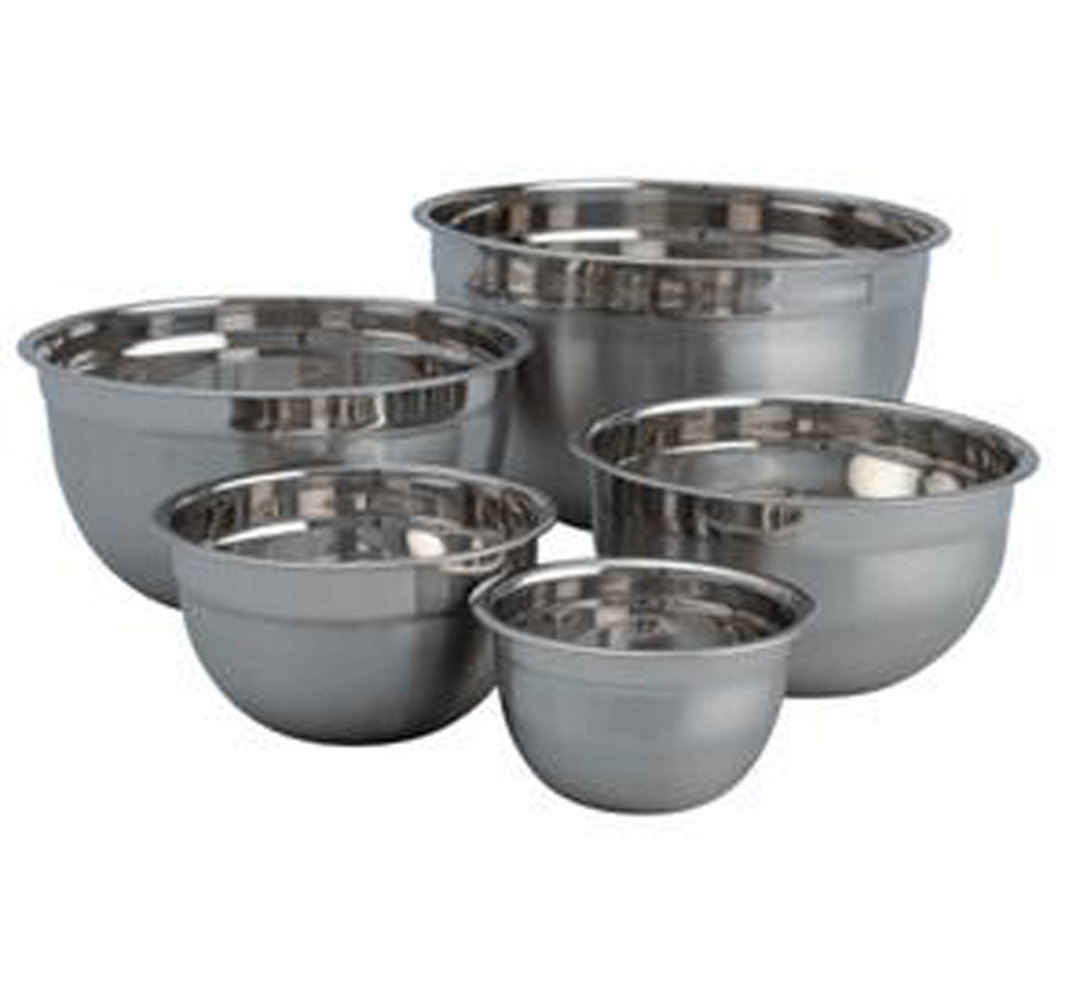 Stainless Steel Nested Mixing Bowl Set Starcraft
