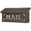 Boîte aux lettres murale en laiton Pasadena 17 po x 8 po-716021975-716021994