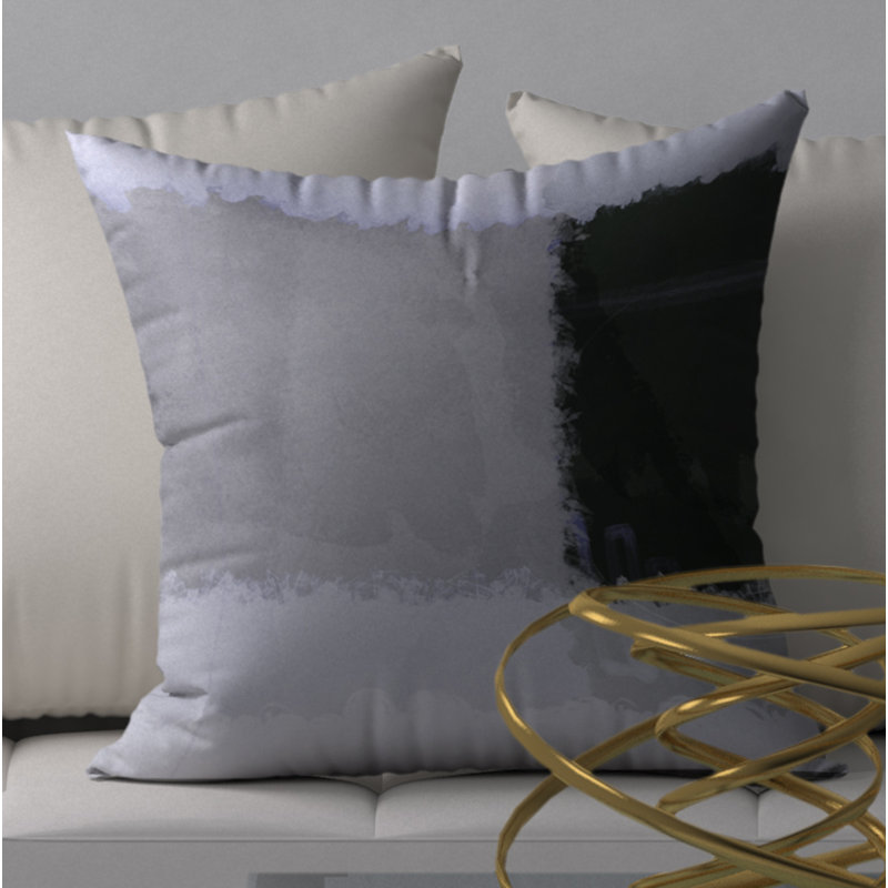 Housse de coussin décorative carrée true unique, 18" x 18"