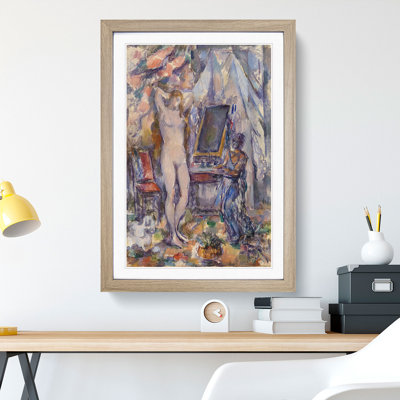 The Toilette by Paul Cezanne - Picture Frame Painting