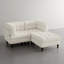 3 Seater Corduroy Sectional-286994997