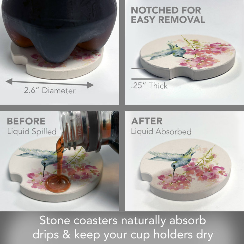 Sous-verre simple pour véhicule Dakota Fields Hummingbird