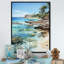 Photo de plage - Paradis tropical III - Reproductions encadrées de plage côtière-318465925-318465944