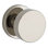 Contemporary Passage Door Knob with Contemporary Round Rose
