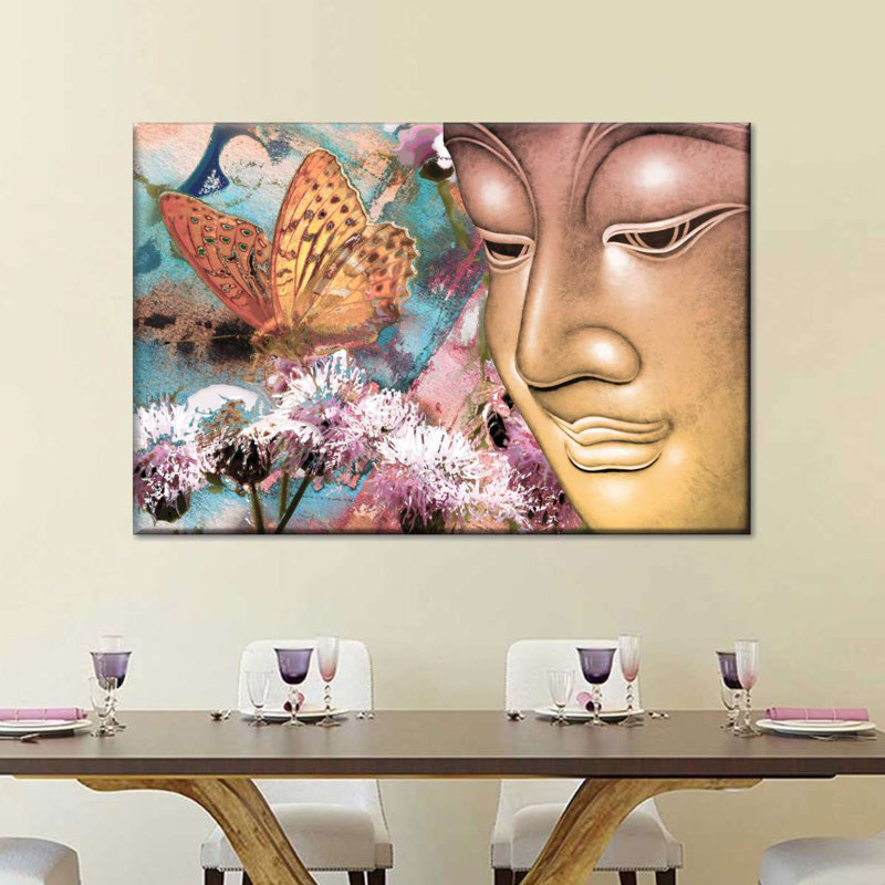 Printemps, impression sur toile tendue, H 8 po x l 12 po x P 1 po