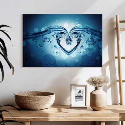 Hardie Water Splash Heart