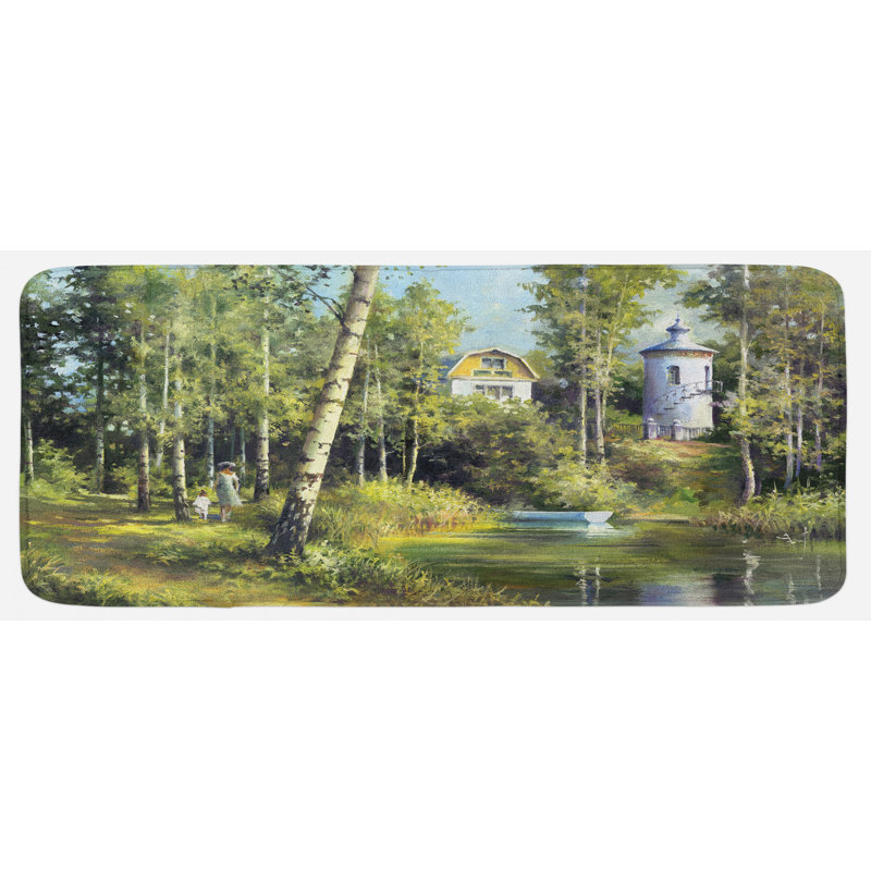 Tapis de cuisine nature