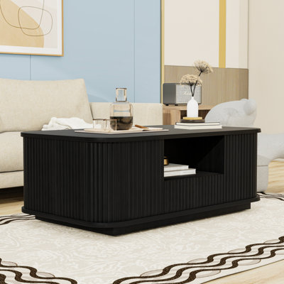 Coffee Table with Drawers and Storage Space
