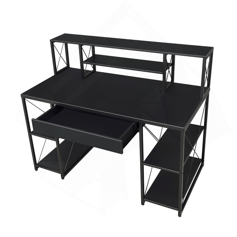 Capital Iron Writing Desk, Black