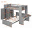 Lit mezzanine avec lit simple, tablettes, bureau et garde-robe-2097097241-2097097240