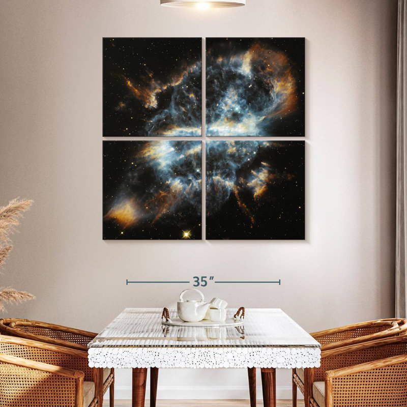 Spiral Planetary Nebula, 45" H x 45" W