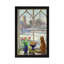 Snow Shadows And Cat by Timothy Easton - Painting on Canvas-818349600-931520440