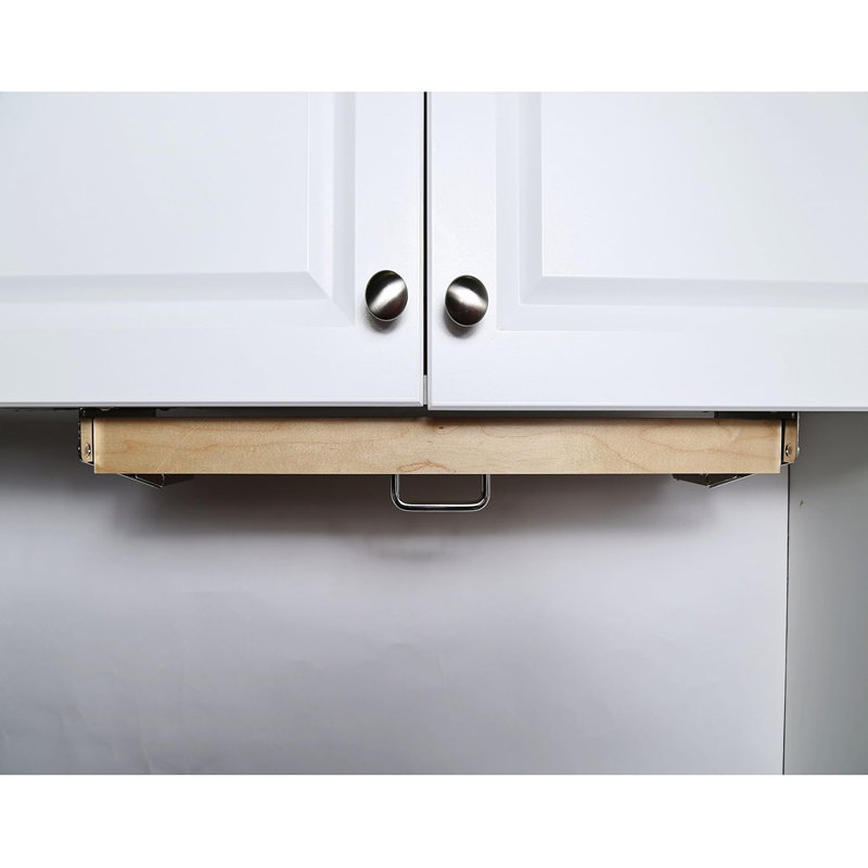 Bloc à couteaux à steak et sous-armoire, Noyer