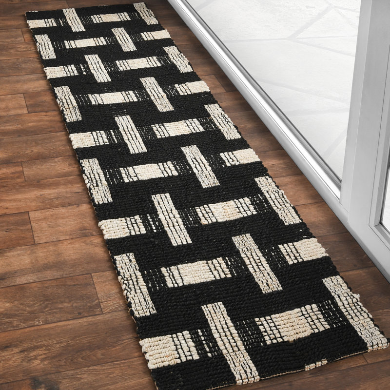 Tussey Flatweave Geometric Indoor Rug, Rectangle 2'6" x 8'