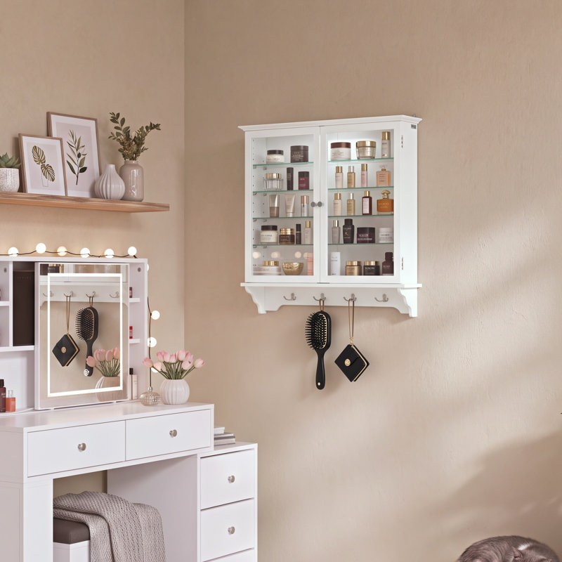68 cm W Display Cabinet with Lighting