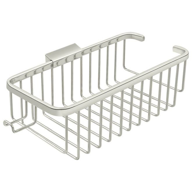 Shower Basket, Polished Nickel