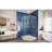 DreamLine Prism 40" x 74.75" Neo-Angle Pivot Shower Enclosure-29344081-29344080