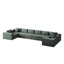 Canapé modulaire en L Corduroy-184242065