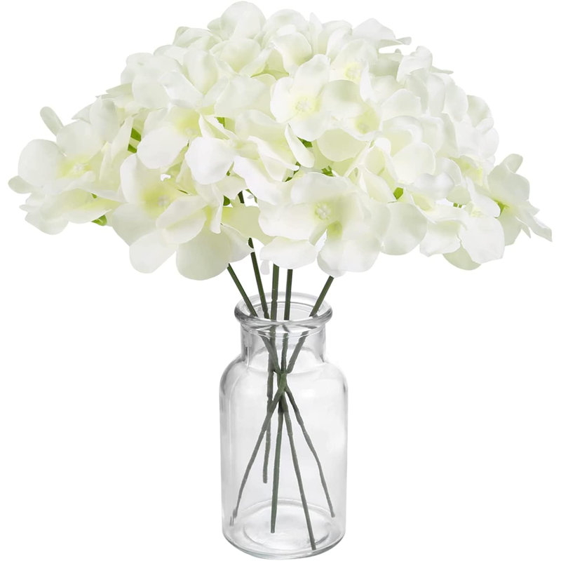 64-piece Silk Hydrangea Flowers