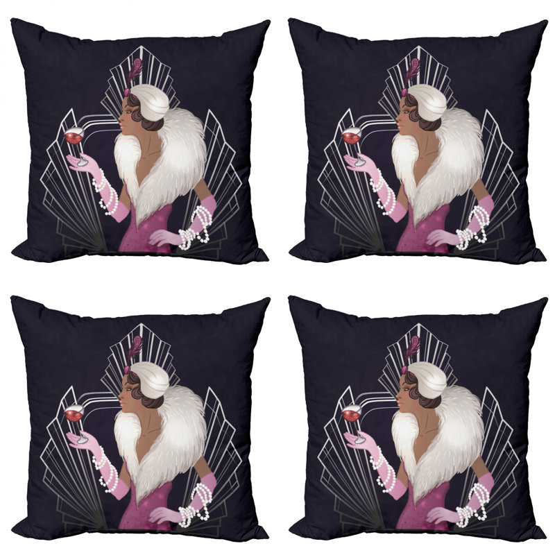 Housse de coussin Ambesonne, 16 po x 1 po
