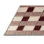 Tapis brun à carreaux lavable à la machine-1718269481