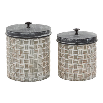 Lomita Metal Decorative Urns & Jars