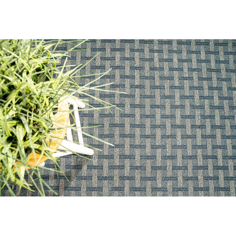 Ensemble de tapis intérieur / extérieur en polyester touffeté à la machine Coghlan, Demi-cercle 1 pi 6 po x 3 pi
