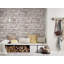 Bricks and More Collection White Distressed Plastered Brick Wallpaper Roll