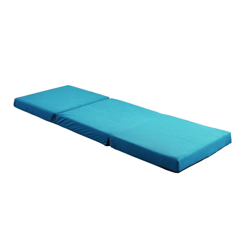 Dull 8cm Mattress Cube Futon Mattress, Turquiose